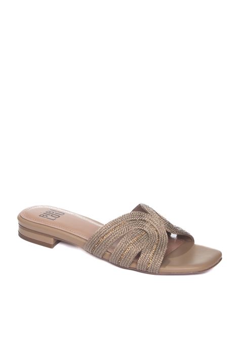 Nude 875 flat sandal BIBI LOU | 875Z94HGV24-NUDE